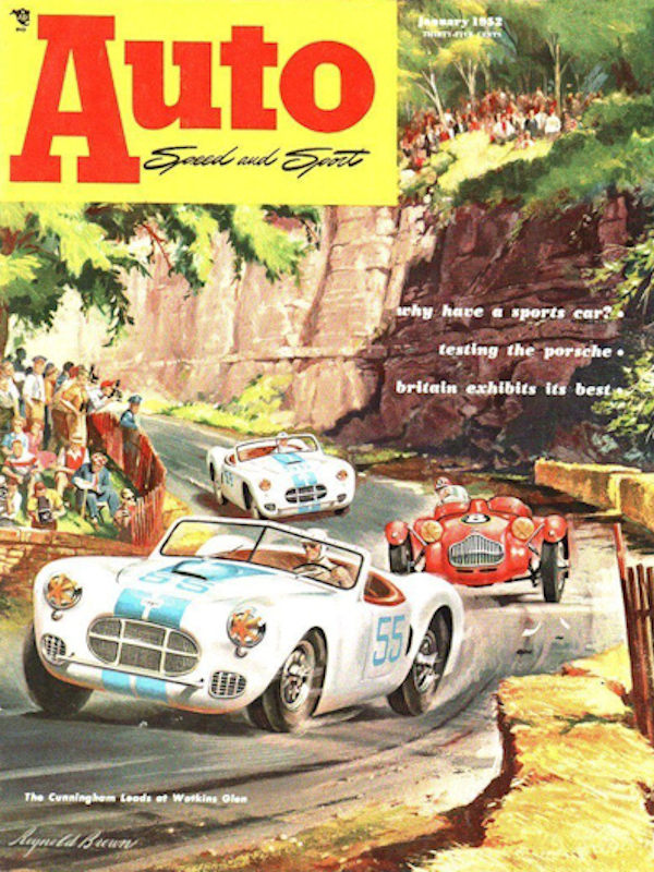 Auto Speed Sport Jan January 1952
