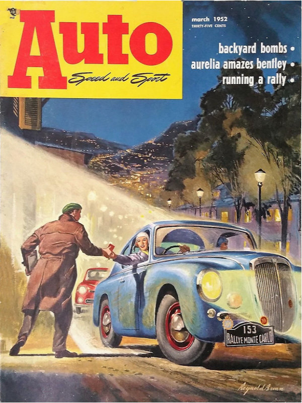 Auto Speed Sport Mar March 1952