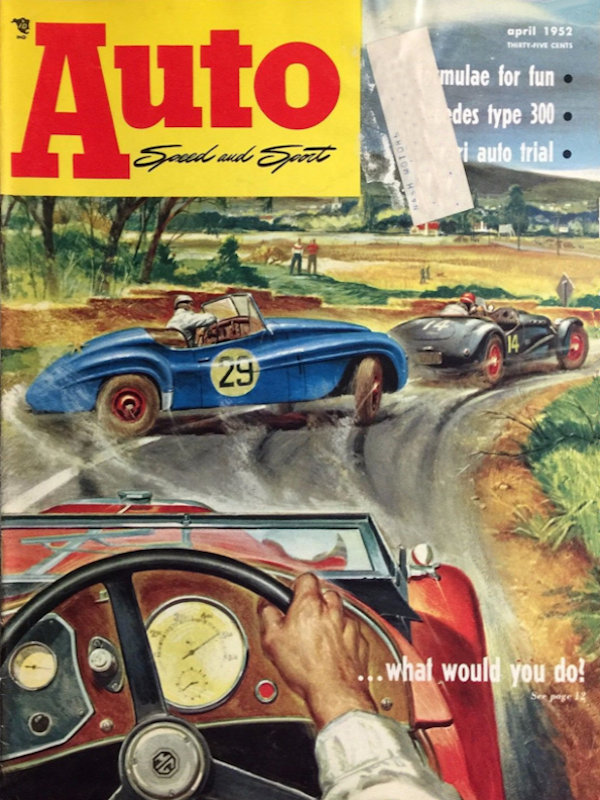 Auto Speed Sport Apr April 1952