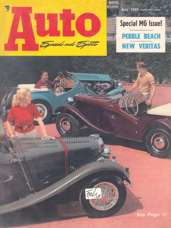 Auto Speed Sport July 1952
