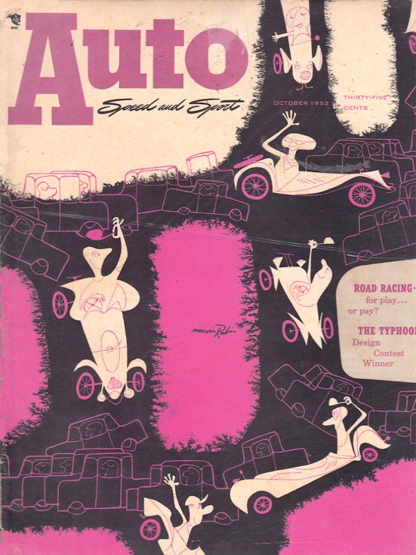 Auto Speed Sport Oct October 1952