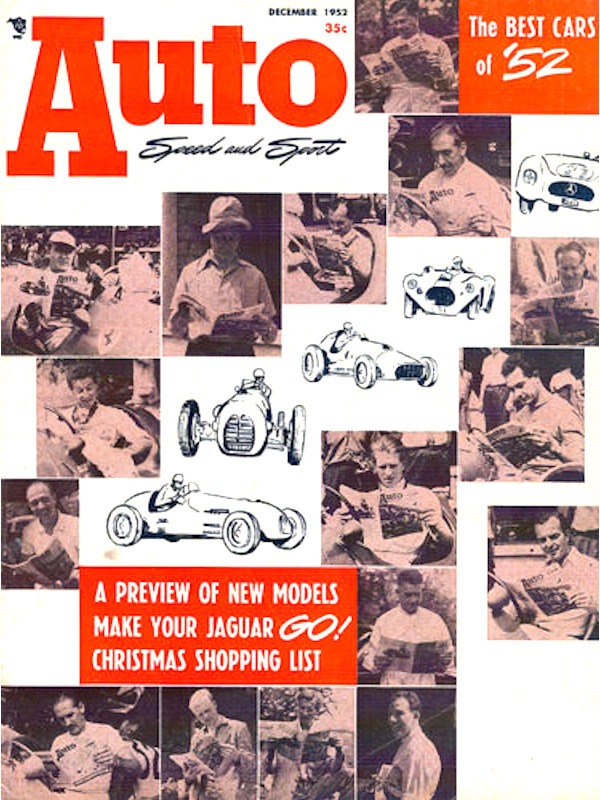 Auto Speed Sport Dec December 1952