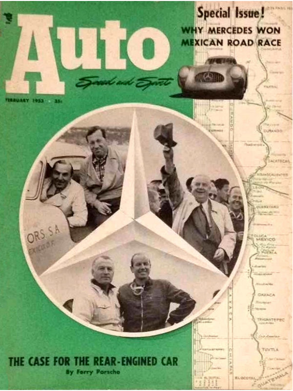 Auto Speed Sport Feb February 1953